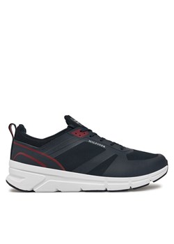 Tommy Hilfiger Sneakersy Modern Comfort Run Mix FM0FM05471 Granatowy ze sklepu MODIVO w kategorii Buty sportowe męskie - zdjęcie 182618004