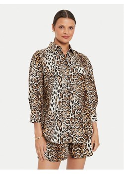 ViCOLO Koszula TB2889 Brązowy Regular Fit ze sklepu MODIVO w kategorii Koszule damskie - zdjęcie 182618214