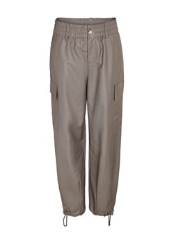 Noisy May Spodnie materiałowe 27028038 Brązowy Cargo Fit ze sklepu MODIVO w kategorii Spodnie damskie - zdjęcie 182618232