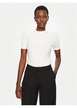 Calvin Klein T-Shirt K20K208052 Biały Slim Fit ze sklepu MODIVO w kategorii Bluzki damskie - zdjęcie 182618380
