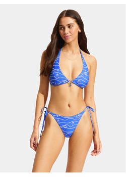 Seafolly Góra od bikini Set Sail 31503 Niebieski ze sklepu MODIVO w kategorii Stroje kąpielowe - zdjęcie 182618391