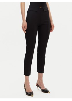 Elisabetta Franchi Spodnie materiałowe PA-077-51E2-V320 Czarny Regular Fit ze sklepu MODIVO w kategorii Spodnie damskie - zdjęcie 182618450