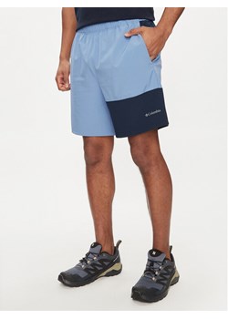 Columbia Szorty sportowe Columbia Hike™ Color Block Short 2072004 Niebieski Active Fit ze sklepu MODIVO w kategorii Spodenki męskie - zdjęcie 182618532