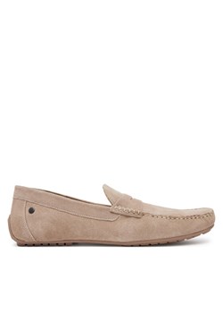 Jack&Jones Mokasyny Jfwjensen 12203636 Beżowy ze sklepu MODIVO w kategorii Mokasyny męskie - zdjęcie 182618583