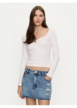 Brave Soul Bluzka LLT-624SARAH Biały Slim Fit ze sklepu MODIVO w kategorii Bluzki damskie - zdjęcie 182618654
