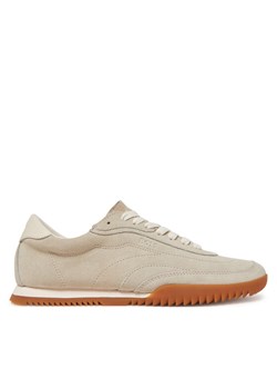 BOSS Sneakersy Carlynn 50541691 Écru ze sklepu MODIVO w kategorii Buty sportowe damskie - zdjęcie 182618711