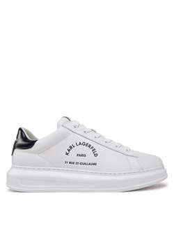 KARL LAGERFELD Sneakersy Kapri KL52538K Biały ze sklepu MODIVO w kategorii Buty sportowe męskie - zdjęcie 182618731