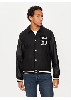 Jack&Jones Kurtka bomber Carter 12260455 Czarny Regular Fit ze sklepu MODIVO w kategorii Kurtki męskie - zdjęcie 182618743