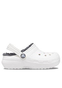 Crocs Klapki Classic Lined Clog Kids 207010 Biały - id: 0000304505997 - marki Crocs - 182618874 Crocs Klapki Classic Lined Clog Kids 207010 Biały ze sklepu MODIVO w kategorii Klapki dziecięce - zdjęcie 182618874