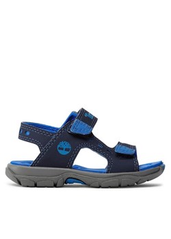 Timberland Sandały Moss Jump 2 Strap Sandal TB0A1YNH0191 Granatowy ze sklepu MODIVO w kategorii Sandały dziecięce - zdjęcie 182618881