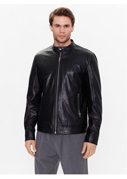 Sisley Kurtka z imitacji skóry 21DYSN01L Czarny Regular Fit ze sklepu MODIVO w kategorii Kurtki męskie - zdjęcie 182618933