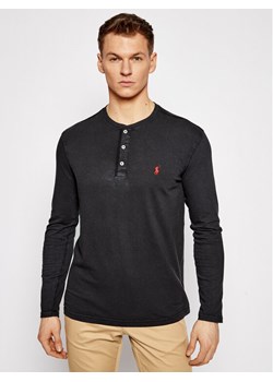 Polo Ralph Lauren Longsleeve Lsl 710790058001 Czarny Regular Fit ze sklepu MODIVO w kategorii T-shirty męskie - zdjęcie 182618962