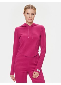 Guess Bluza Anneka V4RQ03 KC2U2 Różowy Regular Fit ze sklepu MODIVO w kategorii Bluzy damskie - zdjęcie 182619030