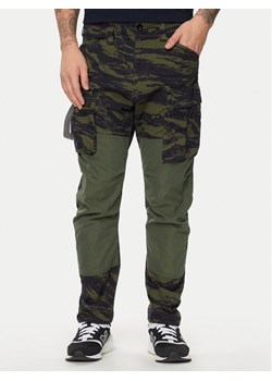 G-Star Raw Spodnie materiałowe 3D Cargo 2.0 D24308-D386-G393 Zielony Tapered Fit ze sklepu MODIVO w kategorii Spodnie męskie - zdjęcie 182619054