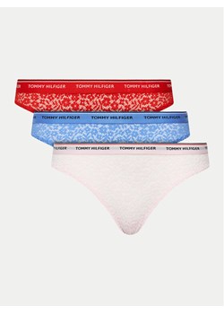 Tommy Hilfiger Komplet 3 par fig klasycznych UW0UW04897 Kolorowy ze sklepu MODIVO w kategorii Majtki damskie - zdjęcie 182619153