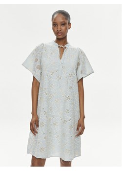 Bruuns Bazaar Sukienka letnia Julia BBW3948 Niebieski Relaxed Fit ze sklepu MODIVO w kategorii Sukienki - zdjęcie 182619163