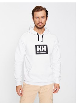 Helly Hansen Bluza Hh Box 53289 Biały Regular Fit ze sklepu MODIVO w kategorii Bluzy męskie - zdjęcie 182619234