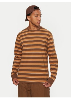 Vans Longsleeve Awbrey II VN0A4RRQ Brązowy Regular Fit ze sklepu MODIVO w kategorii T-shirty męskie - zdjęcie 182619242