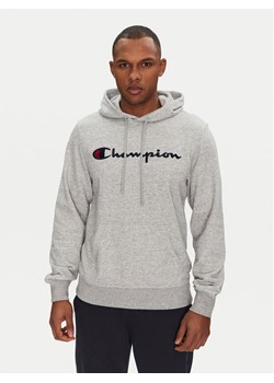 Champion Bluza 220726 Szary Slim Fit ze sklepu MODIVO w kategorii Bluzy męskie - zdjęcie 182619244