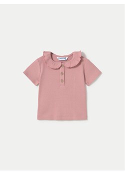 Mayoral Polo 1104 Różowy Slim Fit ze sklepu MODIVO w kategorii Koszulki niemowlęce - zdjęcie 182619262