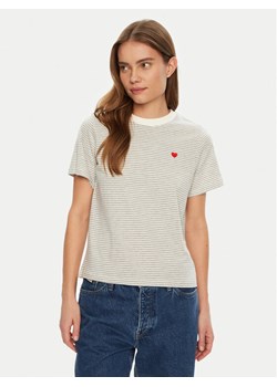 JDY T-Shirt Pisa 15298612 Szary Regular Fit ze sklepu MODIVO w kategorii Bluzki damskie - zdjęcie 182619301