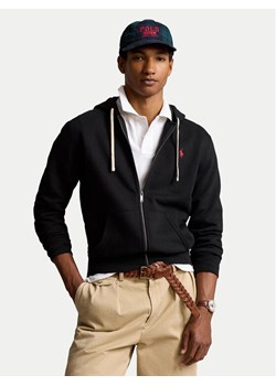 Polo Ralph Lauren Bluza Fleece 710813297001 Czarny Regular Fit ze sklepu MODIVO w kategorii Bluzy męskie - zdjęcie 182619344