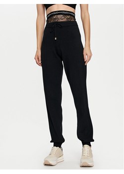 Liu Jo Sport Spodnie materiałowe TF4041 MS63L Czarny Regular Fit ze sklepu MODIVO w kategorii Spodnie damskie - zdjęcie 182619560