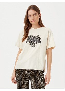 ONLY T-Shirt Lucy 15339887 Beżowy Loose Fit ze sklepu MODIVO w kategorii Bluzki damskie - zdjęcie 182619794