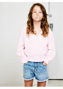 NAME IT Szorty jeansowe Rose 13227046 Niebieski Regular Fit ze sklepu MODIVO w kategorii Spodenki dziewczęce - zdjęcie 182620020
