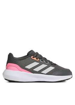 adidas Sneakersy RunFalcon 3 Sport Running Lace Shoes HP5836 Szary ze sklepu MODIVO w kategorii Buty sportowe dziecięce - zdjęcie 182620021