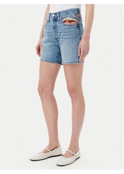 Levi's® Szorty jeansowe 501® 85833-0078 Błękitny Regular Fit ze sklepu MODIVO w kategorii Szorty - zdjęcie 182620051