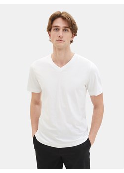 Tom Tailor Komplet 2 t-shirtów 1037738 Biały Regular Fit ze sklepu MODIVO w kategorii T-shirty męskie - zdjęcie 182620143