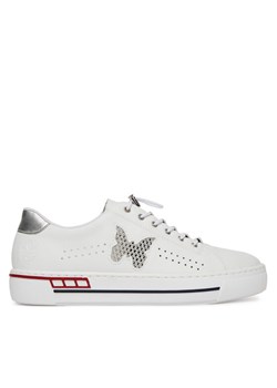 Rieker Sneakersy L8857-80 Biały ze sklepu MODIVO w kategorii Buty sportowe damskie - zdjęcie 182620222