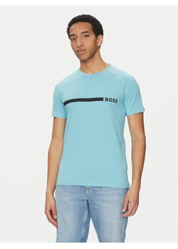 BOSS T-Shirt 50517970 Niebieski Slim Fit ze sklepu MODIVO w kategorii T-shirty męskie - zdjęcie 182620244