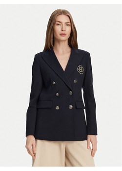 Marella Marynarka Baiocco 2513911024 Granatowy Slim Fit ze sklepu MODIVO w kategorii Marynarki damskie - zdjęcie 182620562