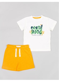 Zippy Komplet t-shirt i spodenki ZBBAP0602 23004 Pomarańczowy Regular Fit ze sklepu MODIVO w kategorii Komplety niemowlęce - zdjęcie 182620564