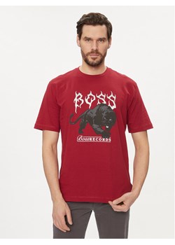 Boss T-Shirt TeePantera 50510223 Czerwony Regular Fit ze sklepu MODIVO w kategorii T-shirty męskie - zdjęcie 182620613