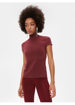 DKNY Sweter P2GHOOQA Bordowy Regular Fit ze sklepu MODIVO w kategorii Swetry damskie - zdjęcie 182620662