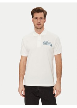 Lacoste Polo PH0285 Écru Regular Fit ze sklepu MODIVO w kategorii T-shirty męskie - zdjęcie 182620914