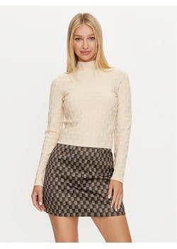 Marciano Guess Golf 4YGR36 5718Z Beżowy Regular Fit ze sklepu MODIVO w kategorii Swetry damskie - zdjęcie 182621003