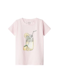NAME IT T-Shirt Foji 13241048 Różowy Standard Fit ze sklepu MODIVO w kategorii Bluzki dziewczęce - zdjęcie 182621011