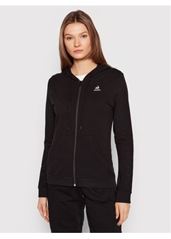 Le Coq Sportif Bluza 2210516 Czarny Regular Fit ze sklepu MODIVO w kategorii Bluzy damskie - zdjęcie 182621040