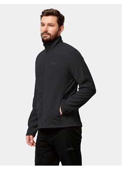 Jack Wolfskin Polar Taunus Fz 1711451 Czarny Regular Fit ze sklepu MODIVO w kategorii Bluzy męskie - zdjęcie 182621060