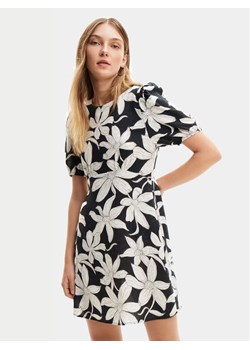 Desigual Sukienka letnia Nashville 24SWVW36 Czarny Straight Fit ze sklepu MODIVO w kategorii Sukienki - zdjęcie 182621072