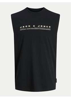 Jack&Jones Tank top Charge 12274740 Czarny Relaxed Fit ze sklepu MODIVO w kategorii T-shirty męskie - zdjęcie 182621131