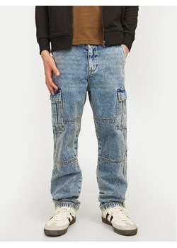 Jack&Jones Junior Jeansy Chris 12262328 Niebieski Relaxed Fit ze sklepu MODIVO w kategorii Spodnie chłopięce - zdjęcie 182621232
