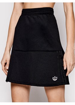 adidas Spódnica mini GN3144 Czarny Standard Fit ze sklepu MODIVO w kategorii Spódnice - zdjęcie 182621282