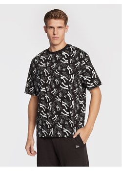 New Era T-Shirt New York Yankees Logo Print 60284619 Czarny Relaxed Fit ze sklepu MODIVO w kategorii T-shirty męskie - zdjęcie 182621284