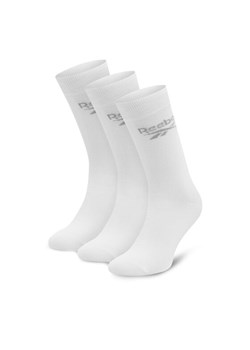 Reebok Zestaw 3 par wysokich skarpet unisex R0367-SS24 (3-pack) Biały ze sklepu MODIVO w kategorii Skarpetki damskie - zdjęcie 182621300