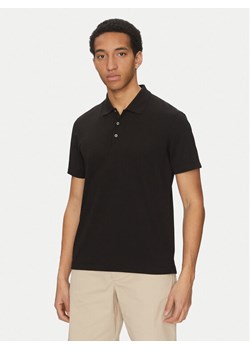 Calvin Klein Polo LV04LB220G Czarny Regular Fit ze sklepu MODIVO w kategorii T-shirty męskie - zdjęcie 182621320